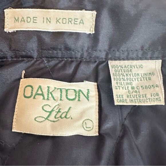 Vintage Oakton LTD Mens Flannel Red/black Outdoor Shacket - Picture 4 of 4